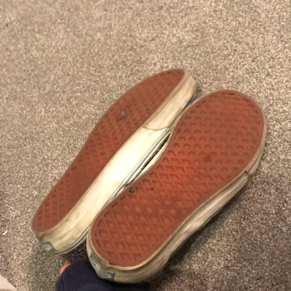 Blue Textured Vans - Picture 4 of 5